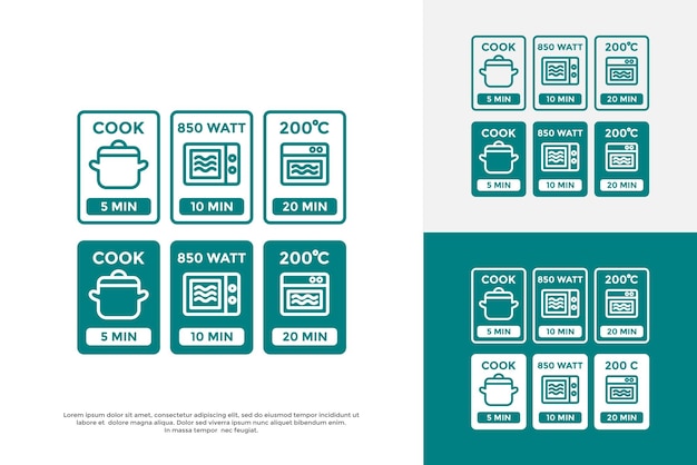 Karta z cenami i ikonami